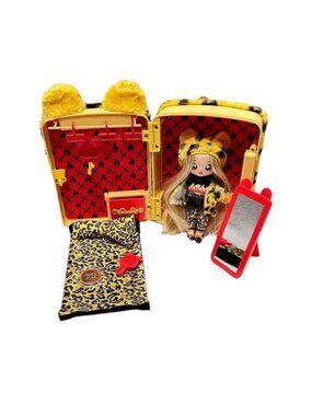 Na Na Na Surprise With Jennel Jaguar Doll Playset 3-in-1 Backpack Bedroom